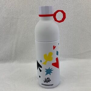 Starbucks Las Vegas White Water Bottle Tumbler 16 oz.